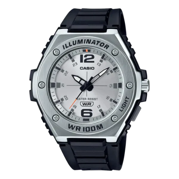 Casio Silver Dial Gents Watch - MWA-100H-7AVDF