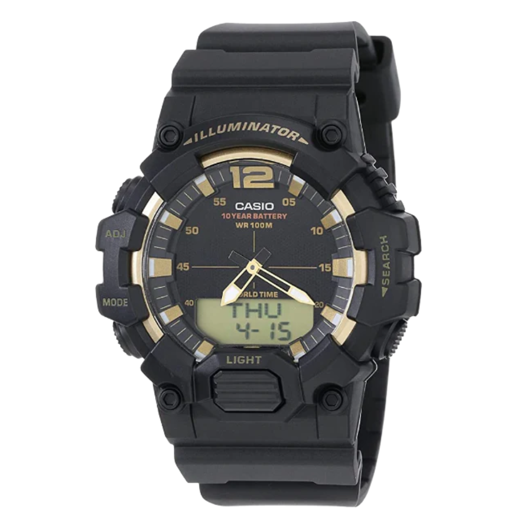 Casio Black Dial Gents Watch - HDC-700-9AVDF