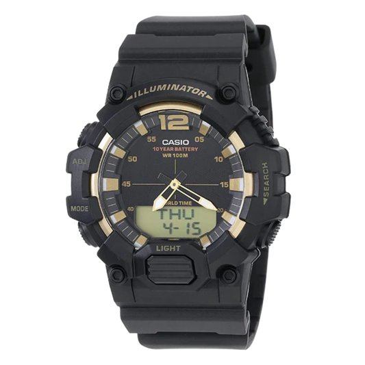 Casio Black Dial Gents Watch - HDC-700-9AVDF