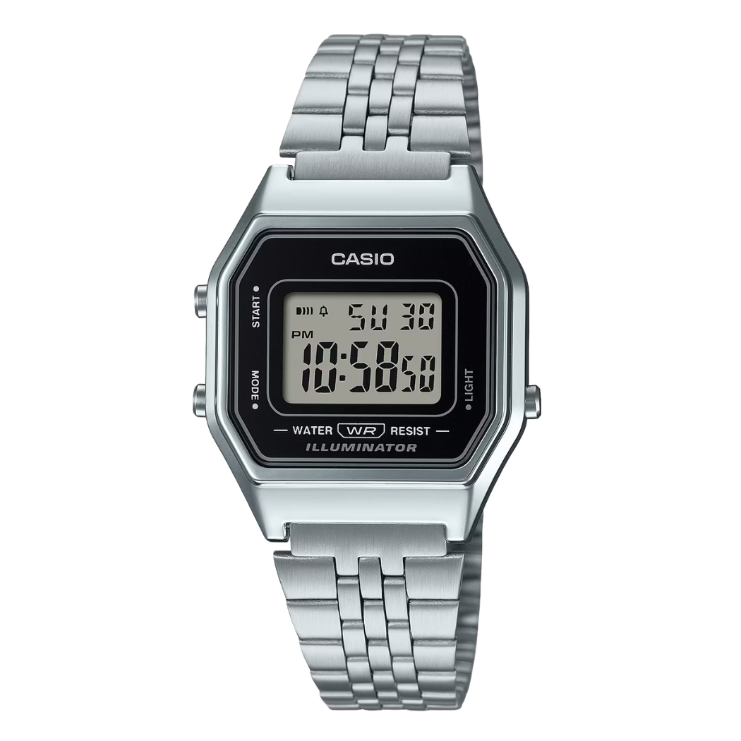 Casio Black Dial Ladies Watch - LA-680WA-1DF