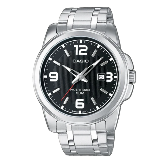 Casio Black Dial Gents Watch - MTP-1314D-1AVDF
