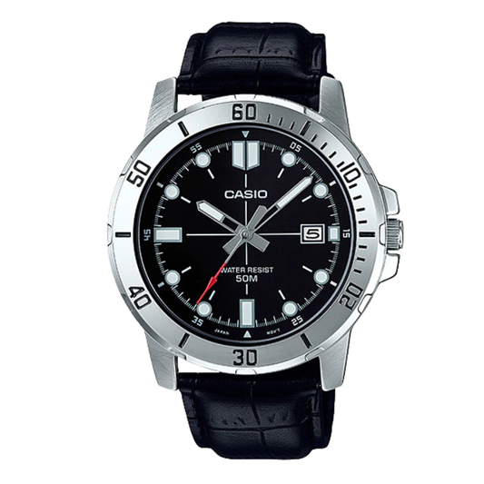 Casio Black Dial Gents Watch - MTP-VD01L-1EVUDF