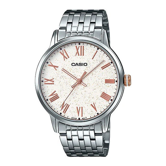 Casio White Dial Gents Watch - MTP-TW100D-7AVDF