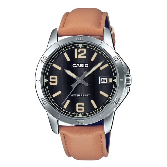 Casio Black Dial Gents Watch - MTP-V004L-1B2UDF