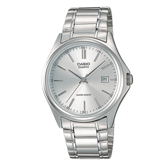 Casio Silver Dial Gents Watch - MTP-1183A-7ADF