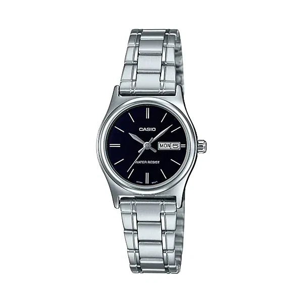 Casio Black Dial Ladies Watch - LTP-V006D-1B2UDF