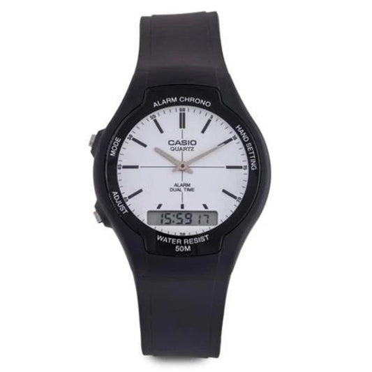 Casio Black Dial Gents Watch - AW-90H-7EVDF