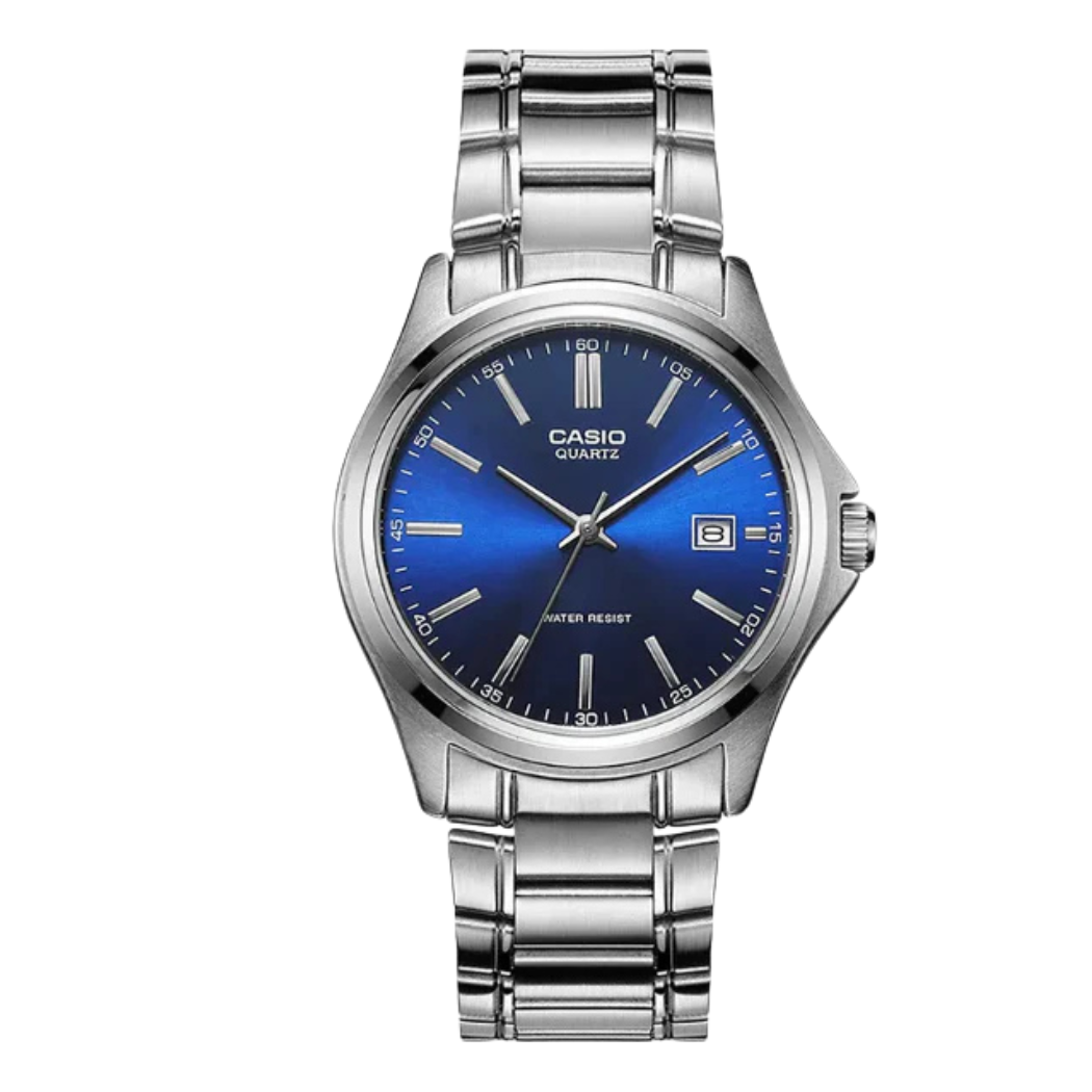 Casio Blue Dial Gents Watch - MTP-1183A-2ADF