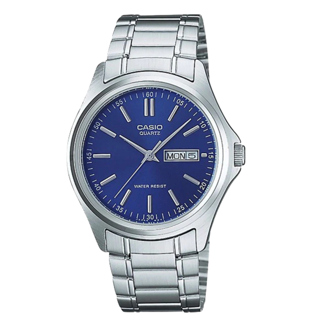 Casio Blue Dial Gents Watch - MTP-1239D-2ADF