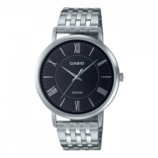 Casio Black Dial Gents Watch - MTP-B110D-1AVDF