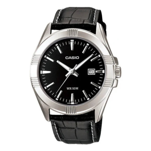 Casio Black Dial Gents Watch - MTP-1308L-1AUDF