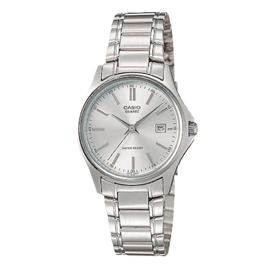 Casio Silver Dial Ladies Watch - LTP-1183A-7ADF