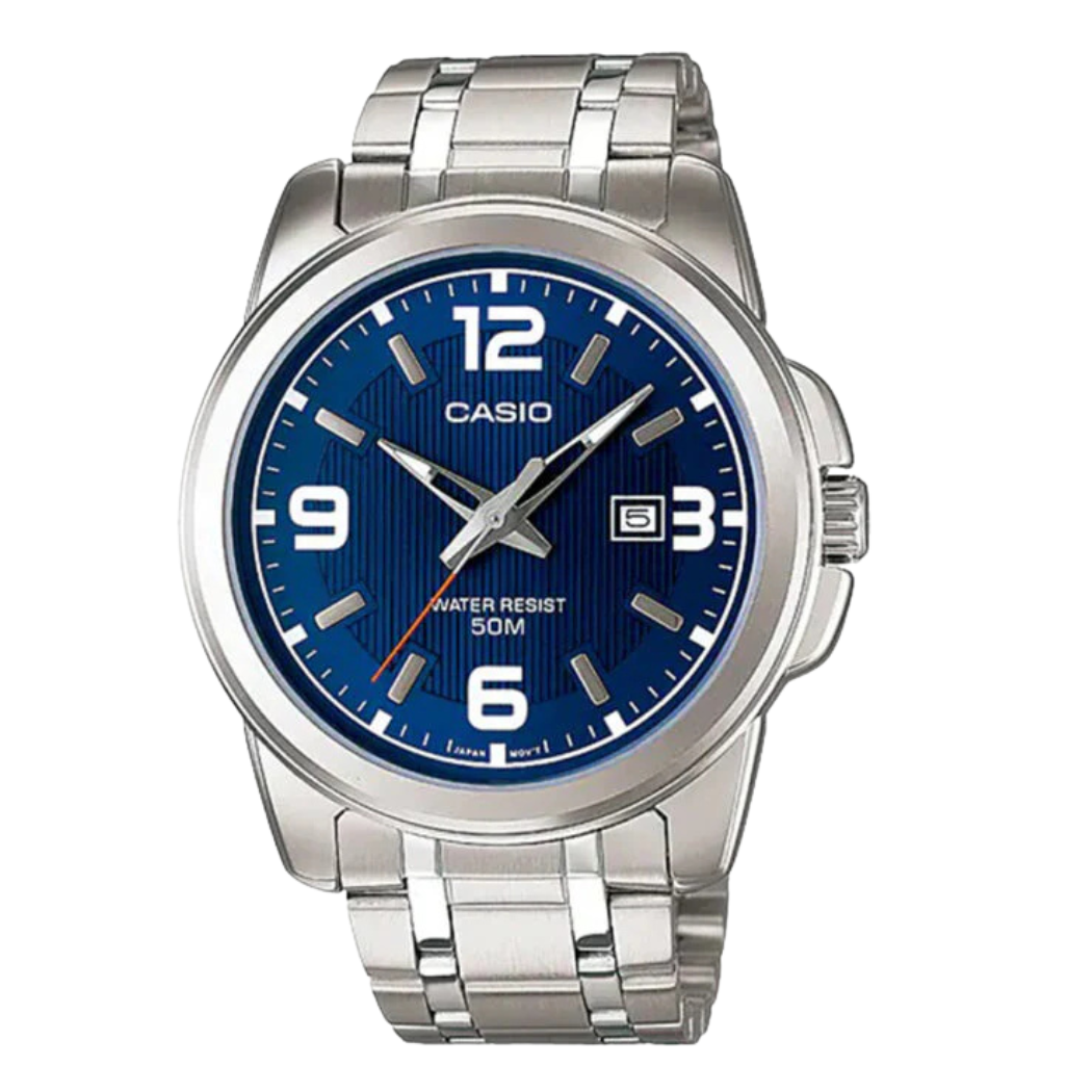 Casio Blue Dial Gents Watch - MTP-1314D-2AVDF