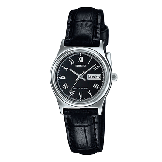 Casio Black Dial Ladies Watch - LTP-V006L-1BUDF