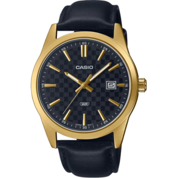 Casio Black Dial Gents Watch - MTP-VD03GL-1AUDF
