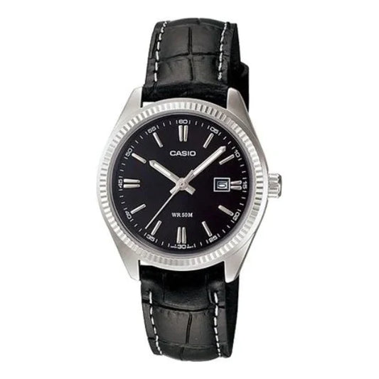Casio Black Dial Ladies Watch - LTP-1302L-1AVDF