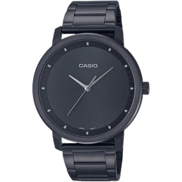 Casio Black Dial Gents Watch - MTP-B115B-1EVDF