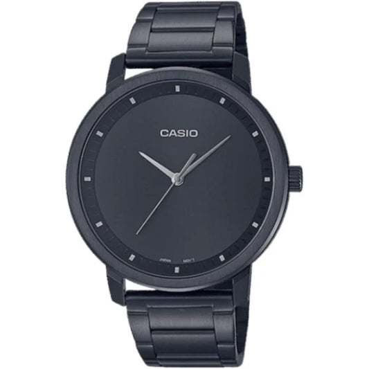 Casio Black Dial Gents Watch - MTP-B115B-1EVDF