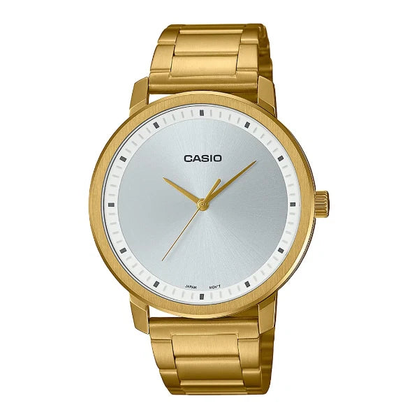 Casio Silver Dial Gents Watch - MTP-B115G-7EVDF