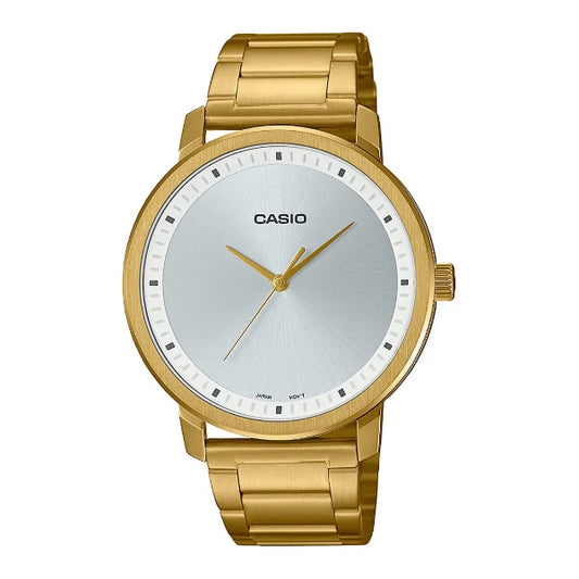 Casio Silver Dial Gents Watch - MTP-B115G-7EVDF