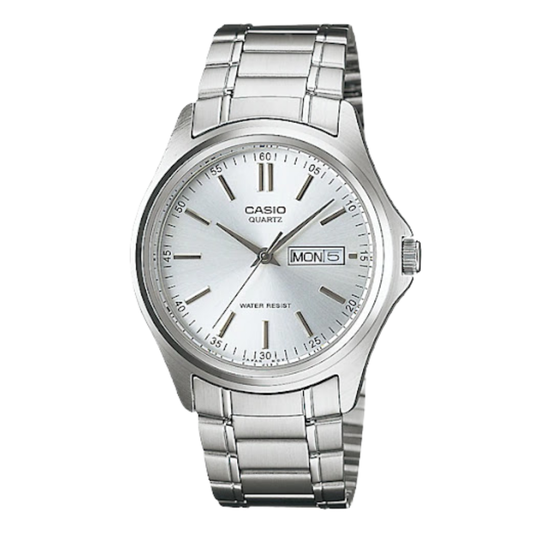 Casio Silver Dial Gents Watch - MTP-1239D-7ADF