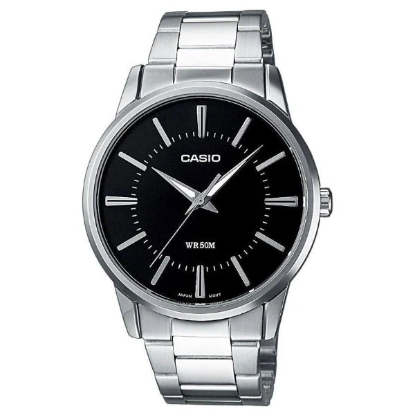 Casio Black Dial Gents Watch - MTP-1303D-1AVDF