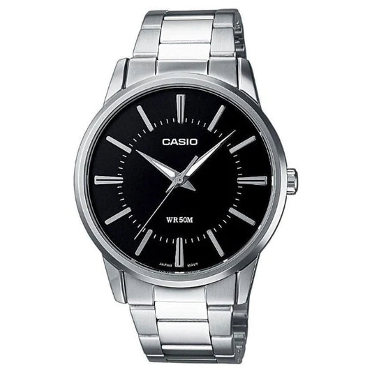Casio Black Dial Gents Watch - MTP-1303D-1AVDF