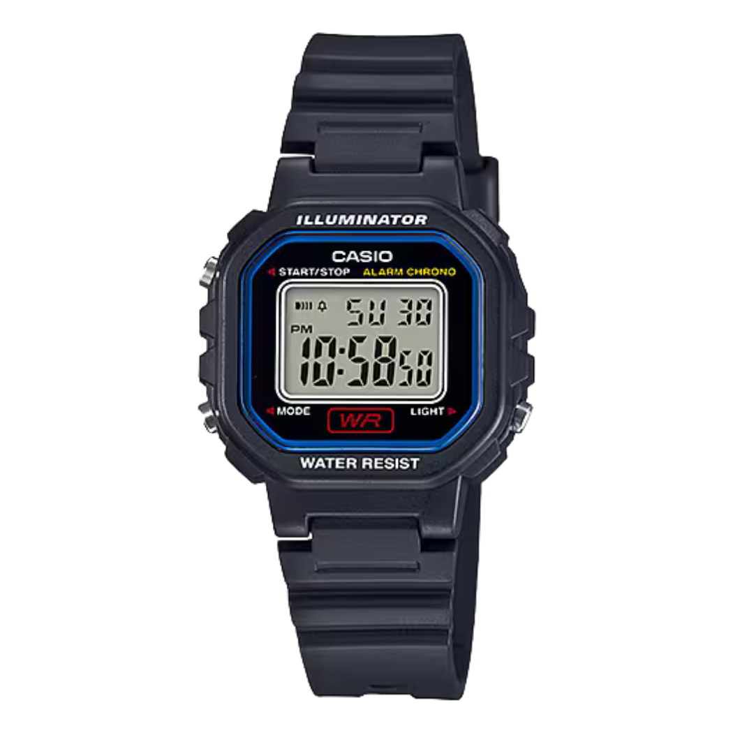 Casio Black Dial Ladies Watch - LA-20WH-1CDF