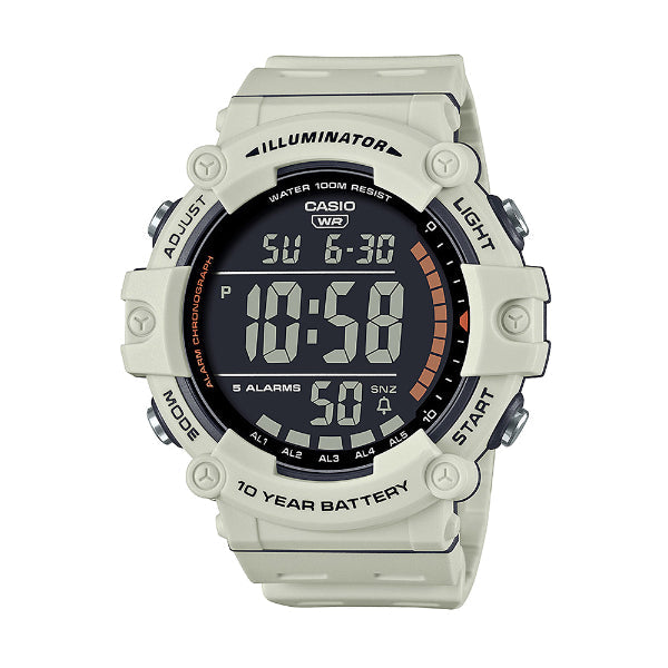 Casio Illuminator Black Dial Gents Watch - AE-1500WH-8B2VDF