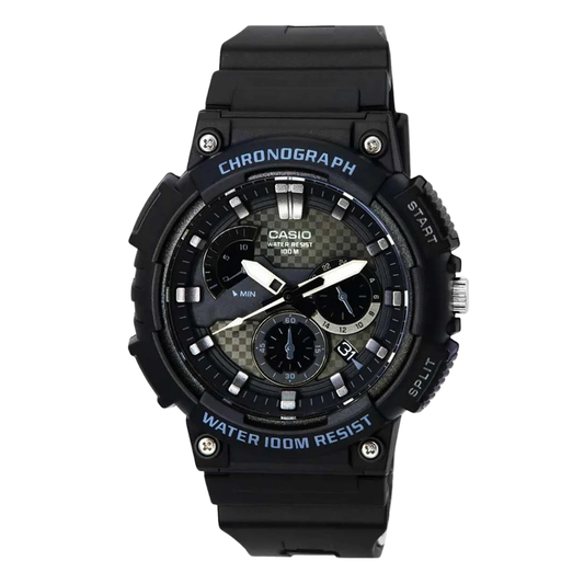Casio Black Dial Gents Watch - MCW-200H-1A2VDF