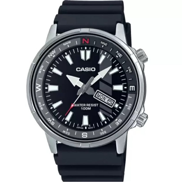 Casio Black Dial Gents Watch - MTD-130-1AVDF