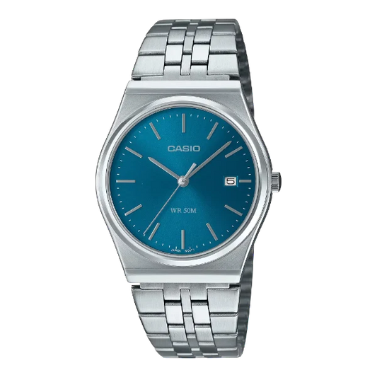Casio Tiffany Dial Gents Watch - MTP-B145D-2A2VDF