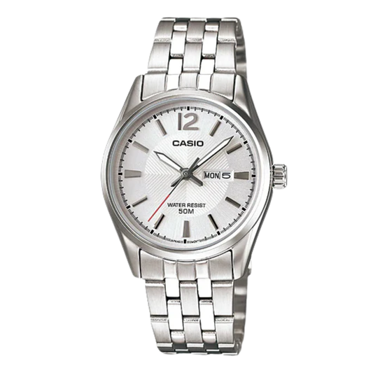 Casio White Dial Ladies Watch - LTP-1335D-7AVDF