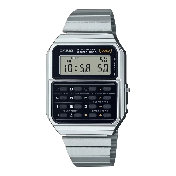 Casio Black Dial Gents Watch - CA-500WE-1ADF