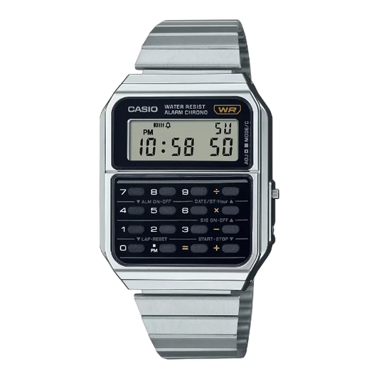 Casio Black Dial Gents Watch - CA-500WE-1ADF