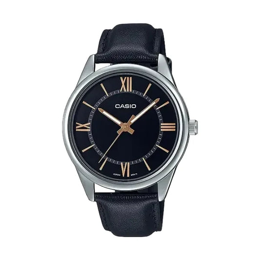 Casio Black Dial Gents Watch - MTP-V005L-1B5UDF