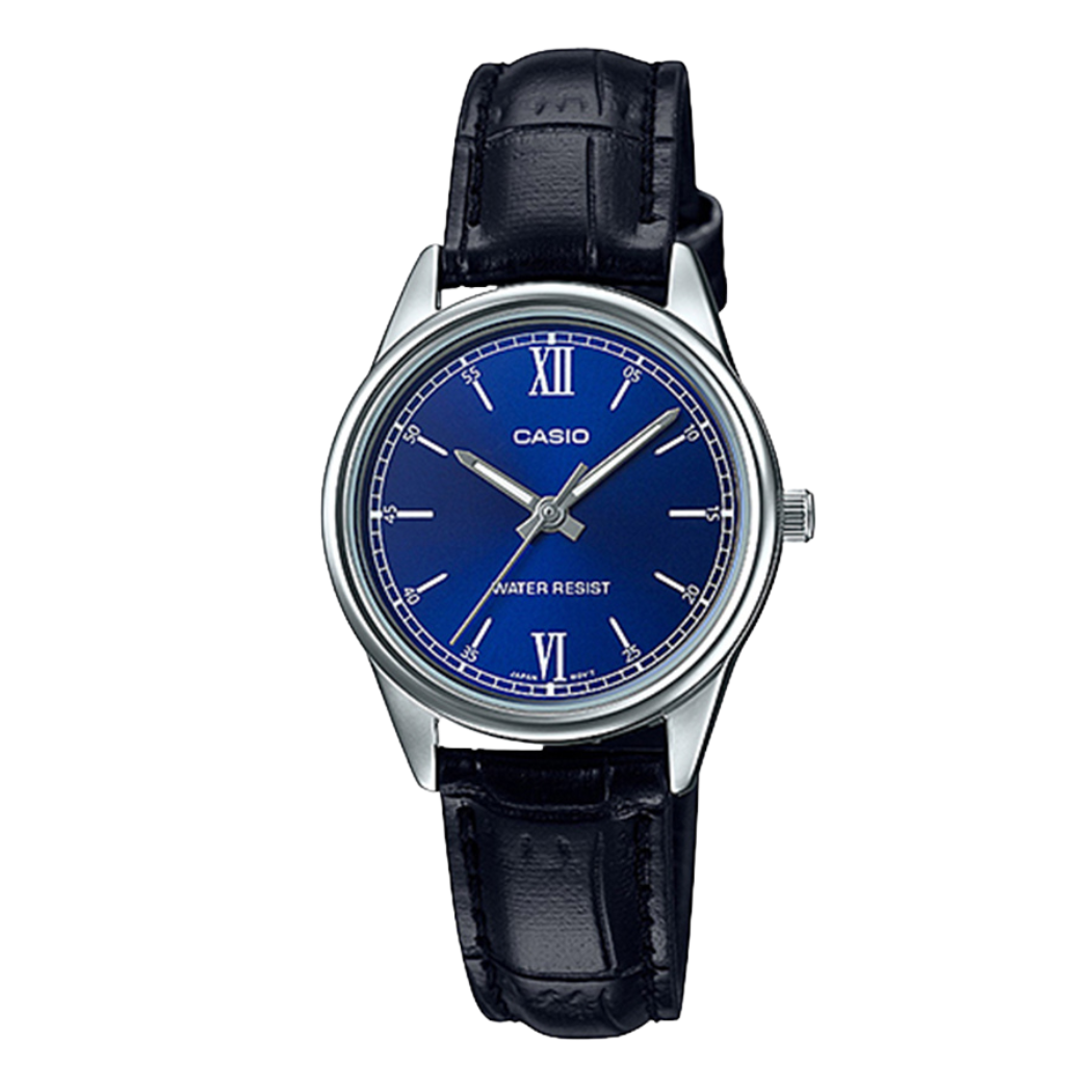 Casio Blue Dial Ladies Watch - LTP-V005L-2BUDF