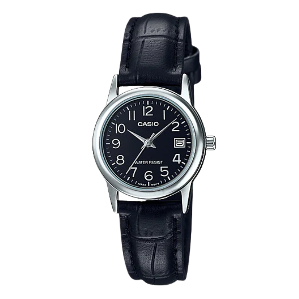 Casio Black Dial Ladies Watch - LTP-V002L-1BUDF