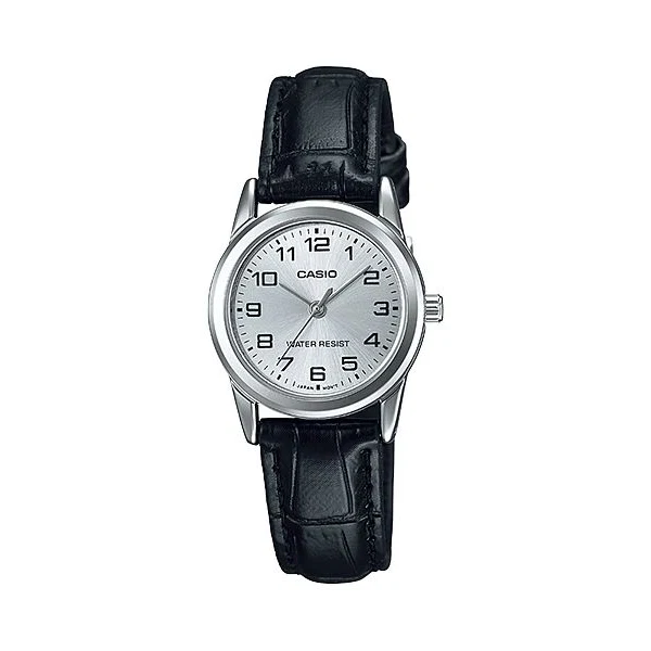 Casio Silver Dial Ladies Watch - LTP-V001L-7BUDF