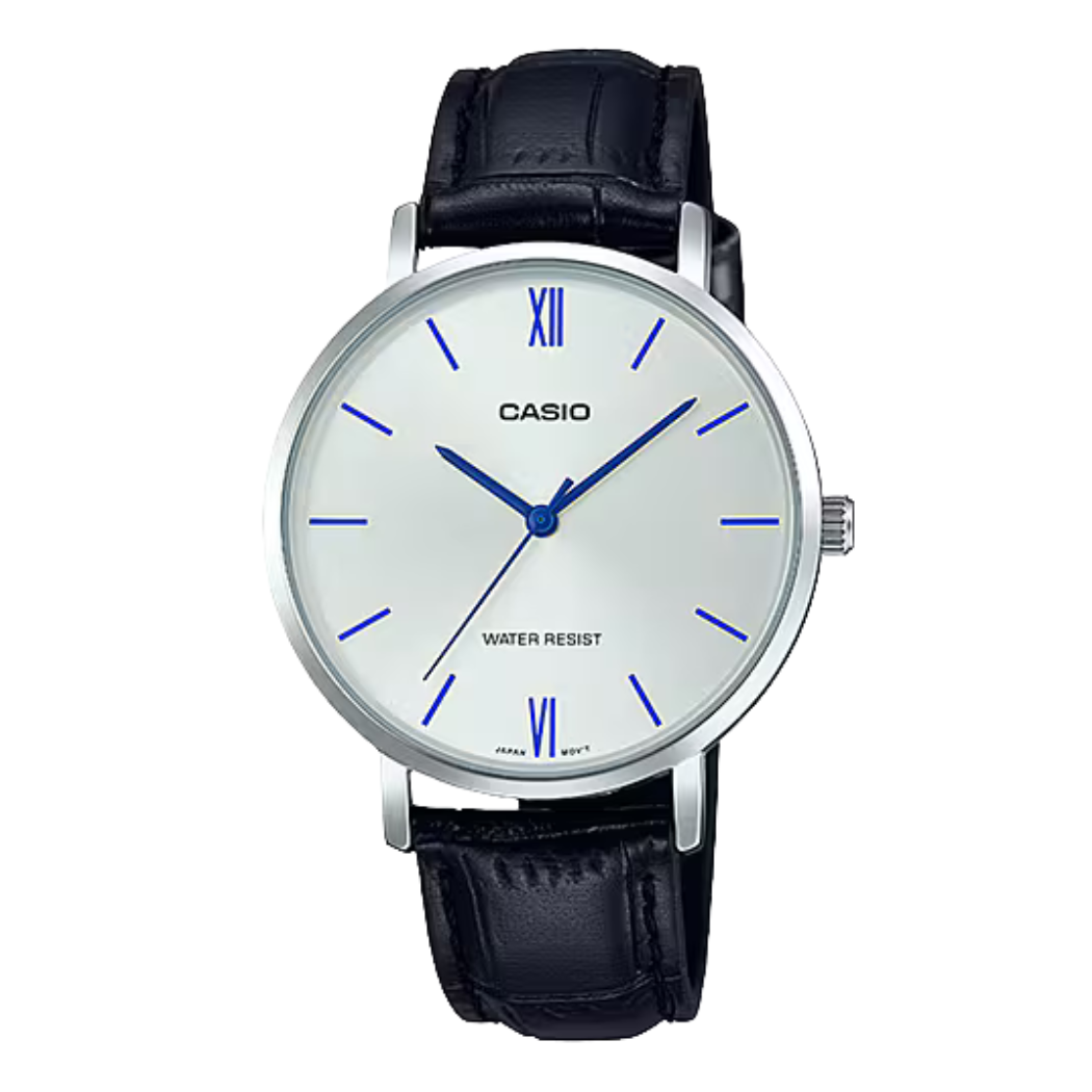Casio Silver Dial Ladies Watch - LTP-VT01L-7B1UDF