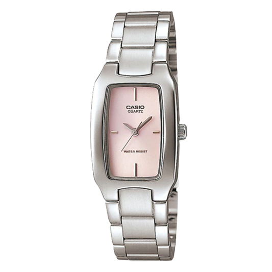 Casio Pink Dial Ladies Watch - LTP-1165A-1CDF