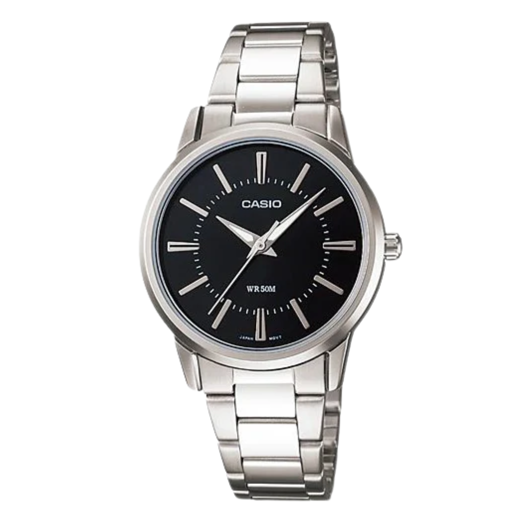 Casio Black Dial Ladies Watch - LTP-1303D-1AVDF