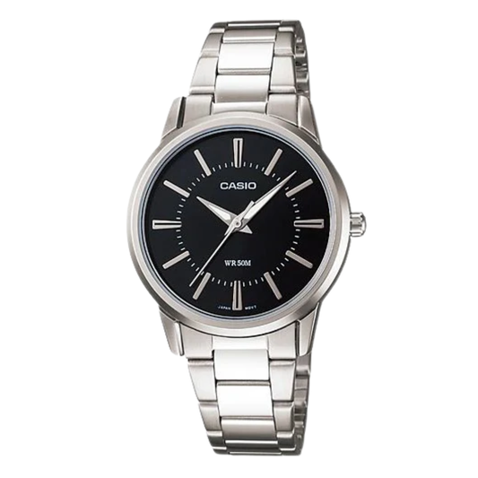 Casio Black Dial Ladies Watch - LTP-1303D-1AVDF
