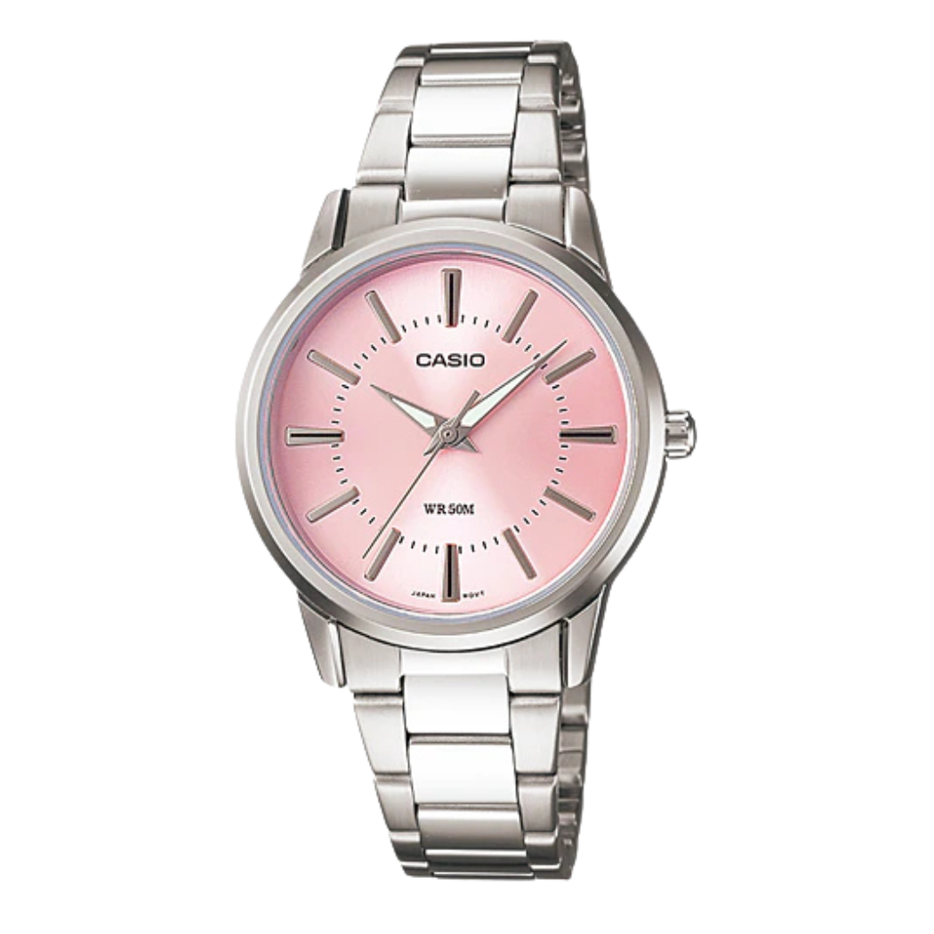 Casio Pink Dial Ladies Watch - LTP-1303D-4AVDF