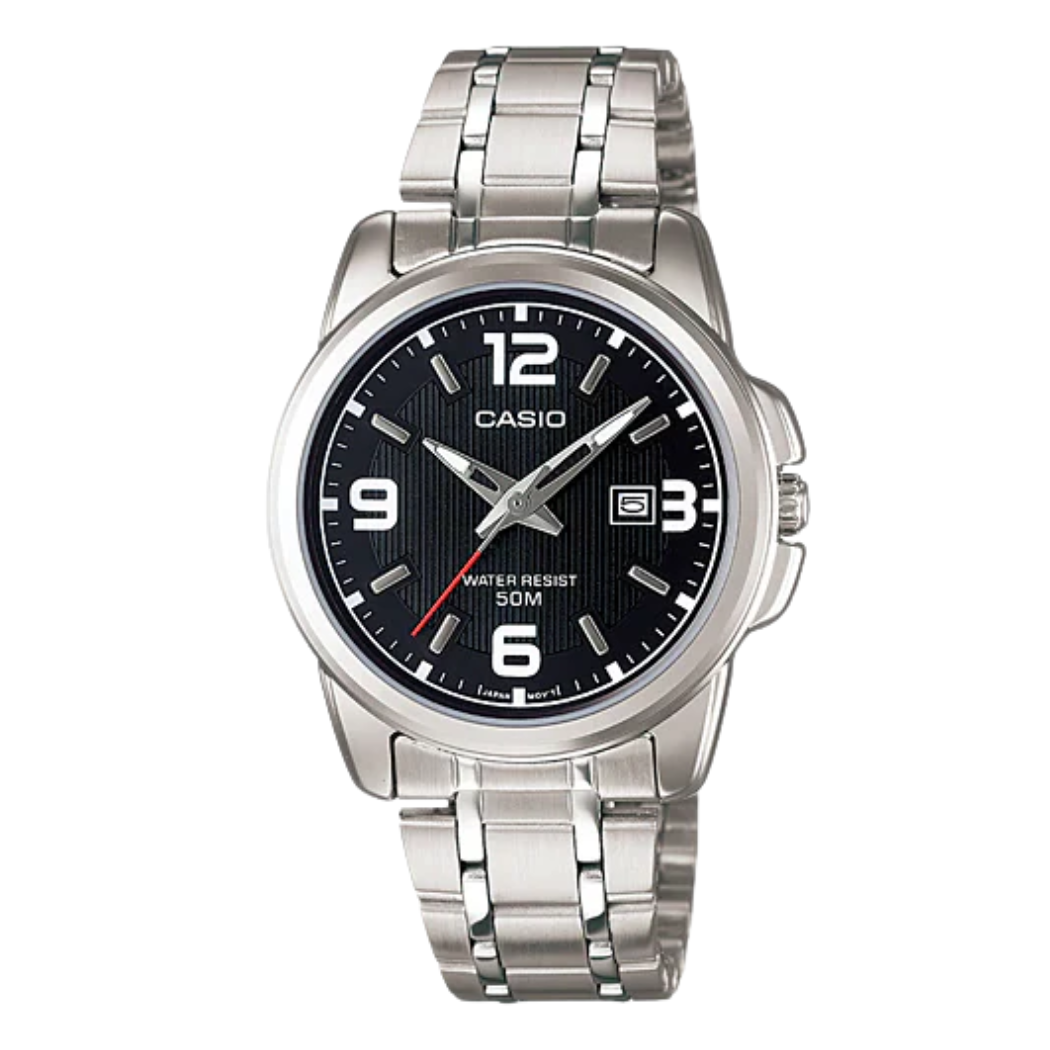 Casio Black Dial Ladies Watch - LTP-1314D-1AVDF