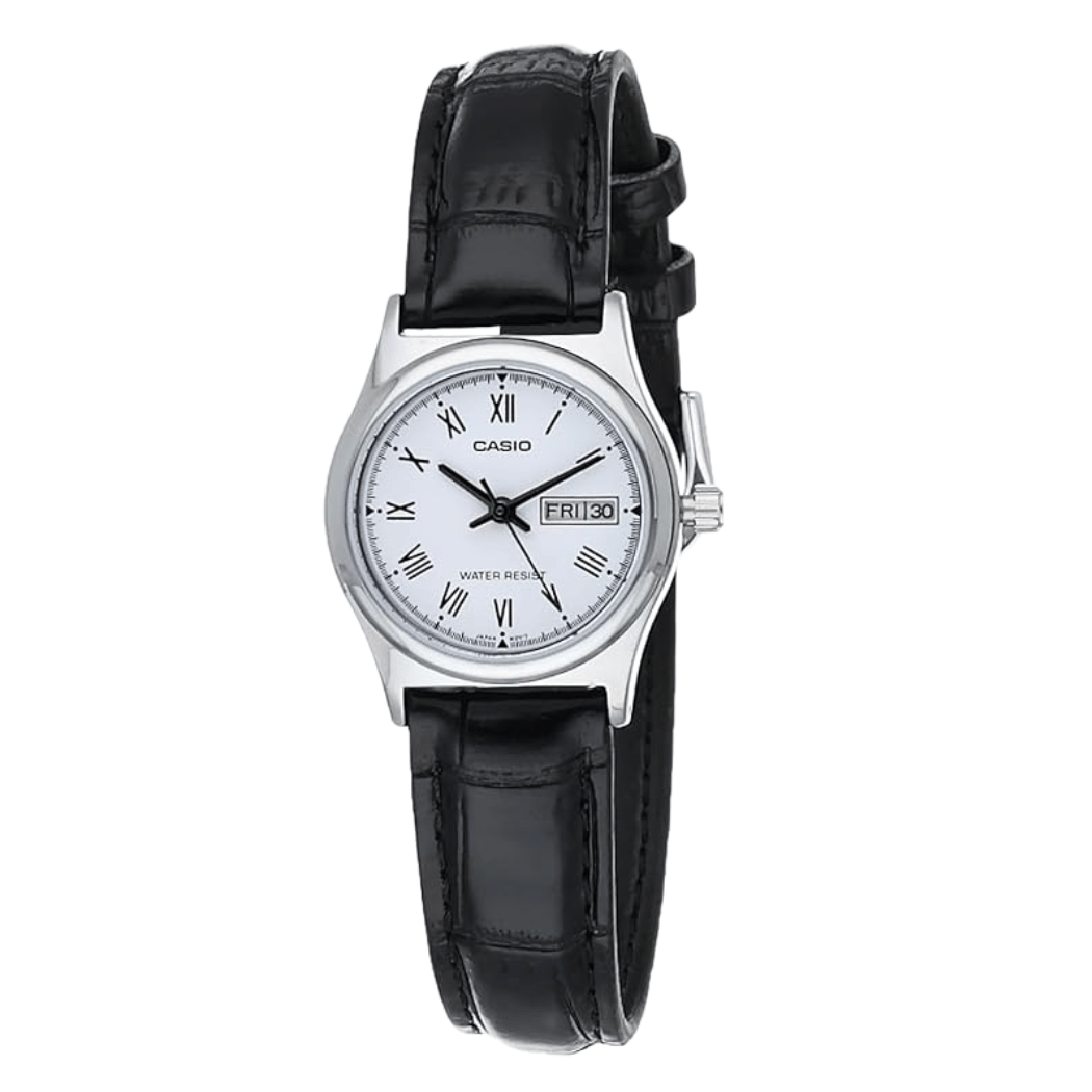 Casio Black Dial Ladies Watch - LTP-V006L-7BUDF