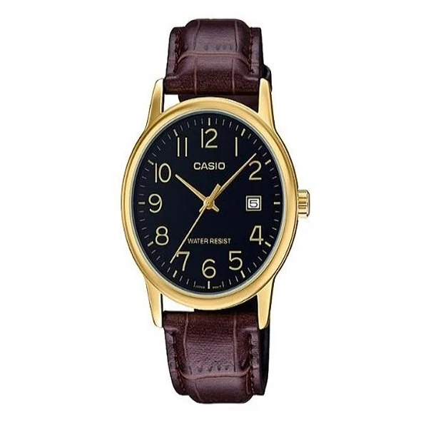 Casio Black Dial Gents Watch - MTP-V002GL-1BUDF