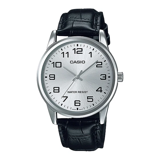 Casio Silver Dial Gents Watch - MTP-V001L-7BUDF