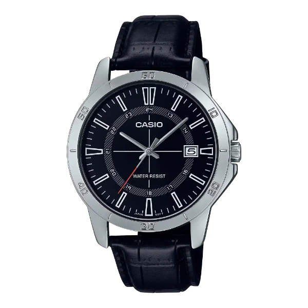 Casio Black Dial Gents Watch - MTP-V004L-1CUDF