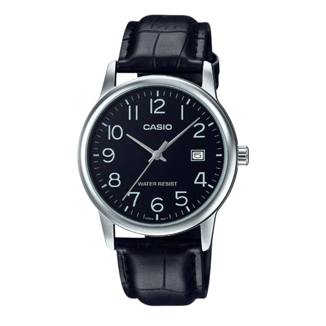 Casio Black Dial Gents Watch - MTP-V002L-1BUDF